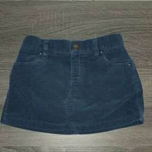 Ralph Lauren navy blue corduroy skirt -24mo